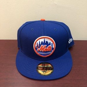 New Era 59Fifty Fitted Hat, New York Mets, Various Sizes